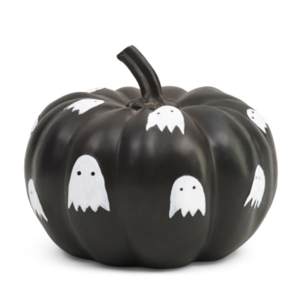 Pumpkin with ghost